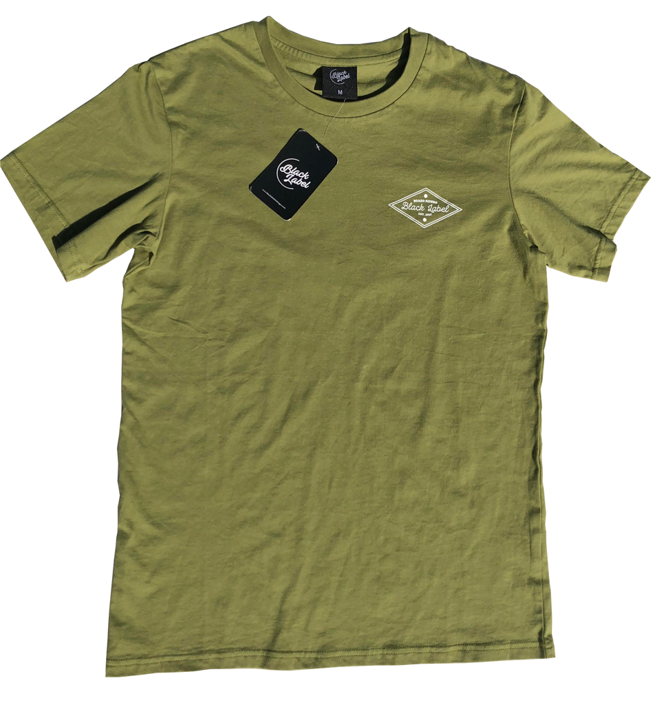 BLCC - BLCC 'Diamond Heads - Olive Green' Tee - T-Shirt - Stock & Supply Stores