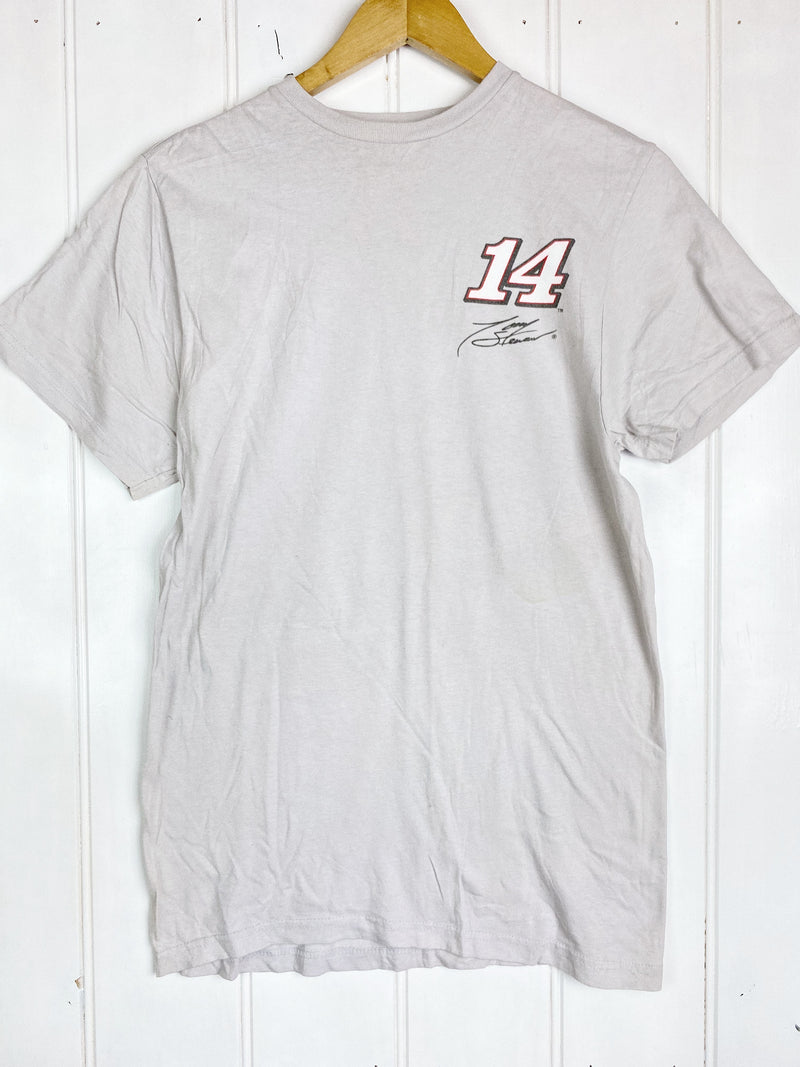 Preloved Nascar - Tony Stewart Off-White Tee - Small