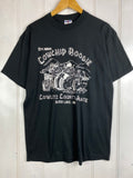 Vintage Bike - Cowchip Black Tee - Large