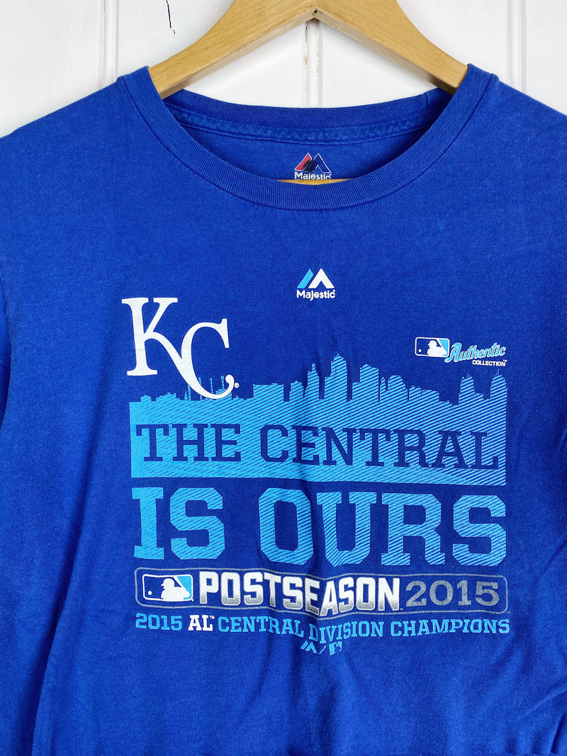 Preloved Sports - The Central Blue Cropped Tee - XSmall