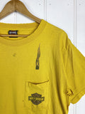 Vintage Harley - Fort Myers Yellow Tee - Large