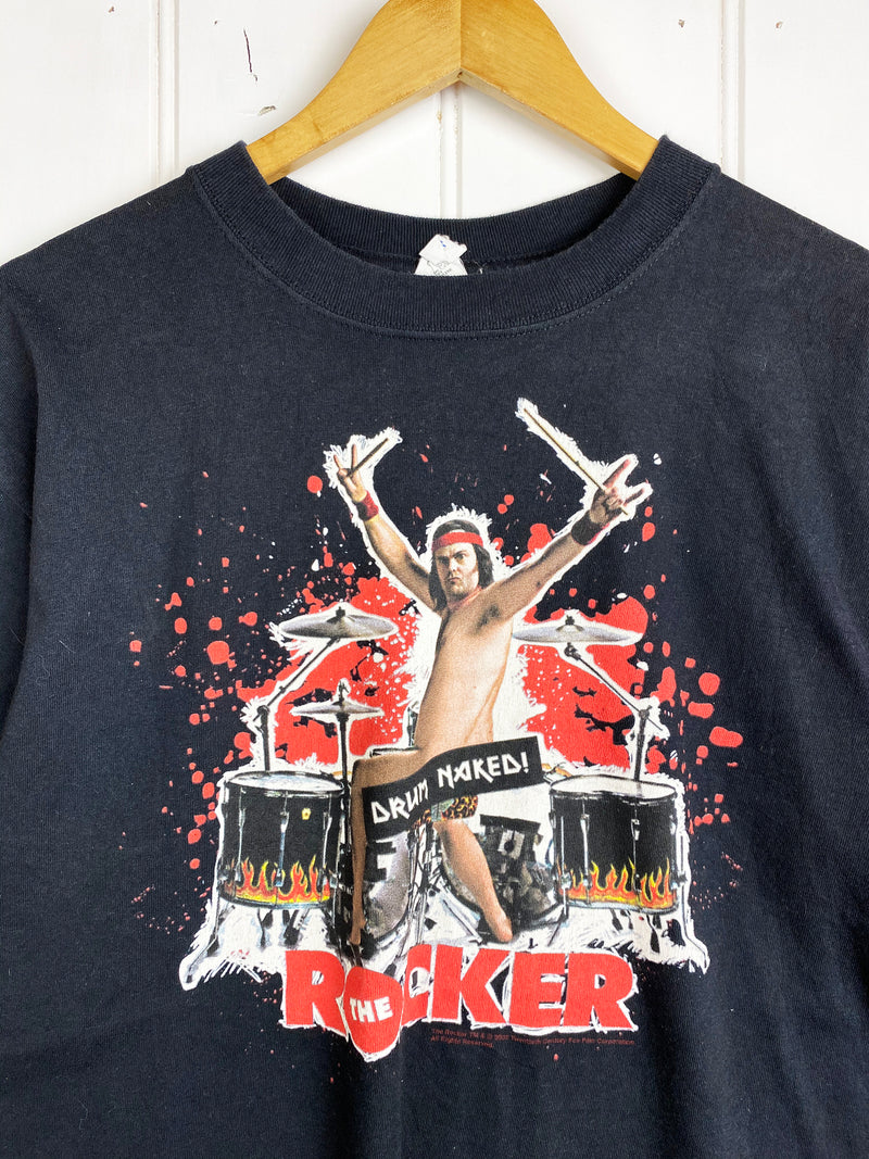 Preloved Pop Culture - Rocker Black Tee - Large