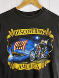 Vintage Harley - Easy Riders Discovering America Black Tee - Medium