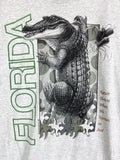 Vintage Animals - Florida Gator Grey Tee - Large
