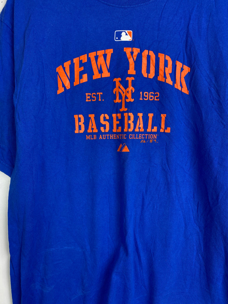 Preloved Sports - NY Baseball Blue Tee - Medium