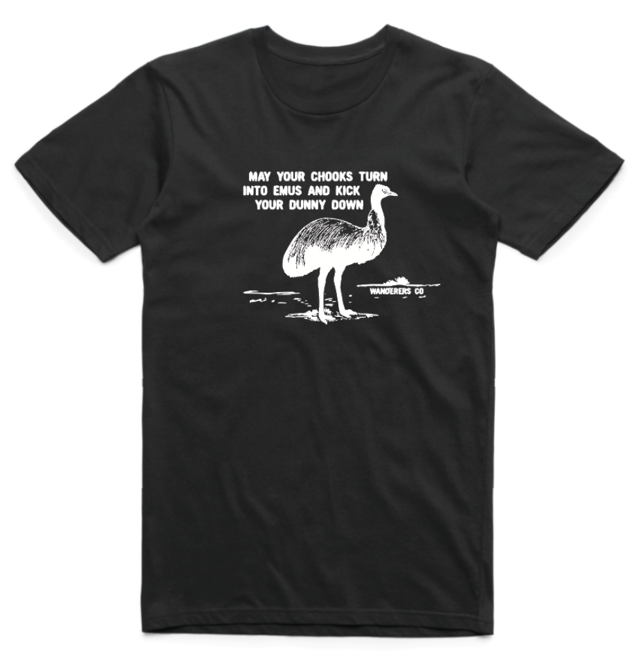 Emu T-Shirt - Black