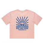 Rise and Shine Crop - Pink