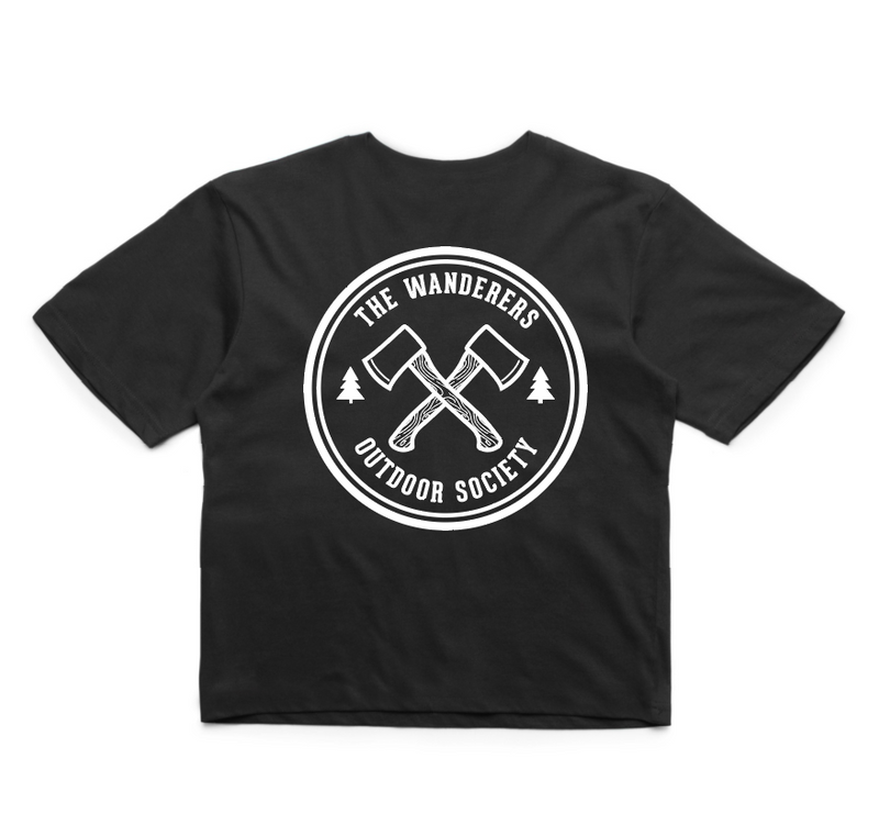 Outdoor Society Crop - Black