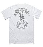 Died to Ride Tee - White