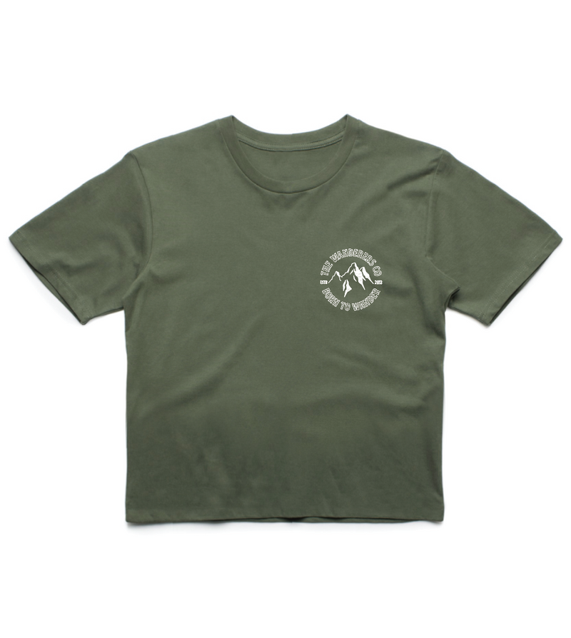 Outline Crop - Green