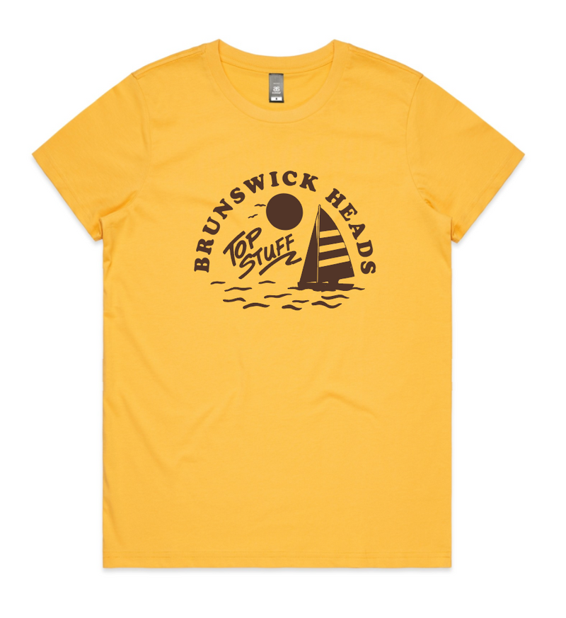 Top Stuff Brunswick Heads Ladies Tee
