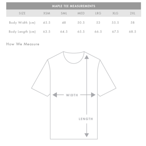 Top Stuff Brunswick Heads Ladies Tee