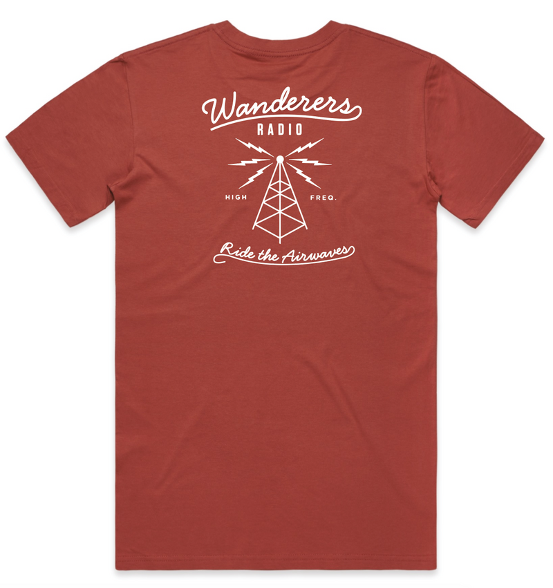 Airwaves T-Shirt - Coral