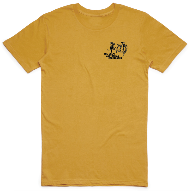 Kookaburra T-Shirt - Mustard