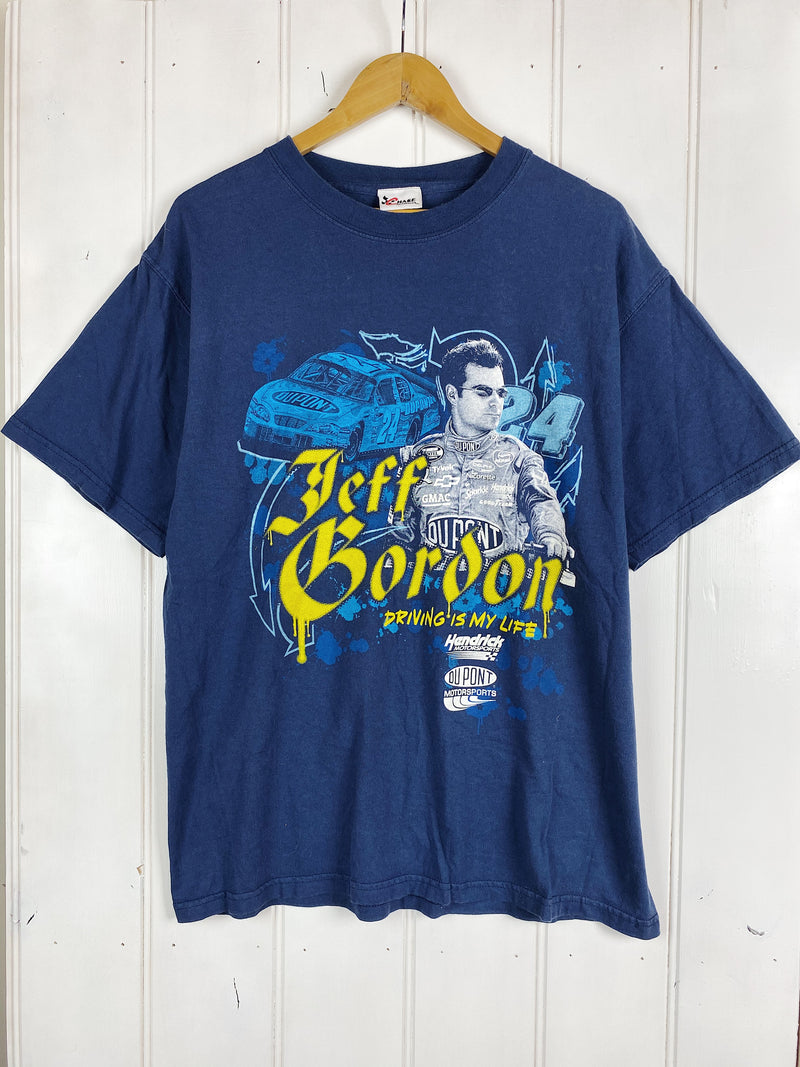 Vintage Nascar - Chase Jeff Gordon Navy Tee - Large