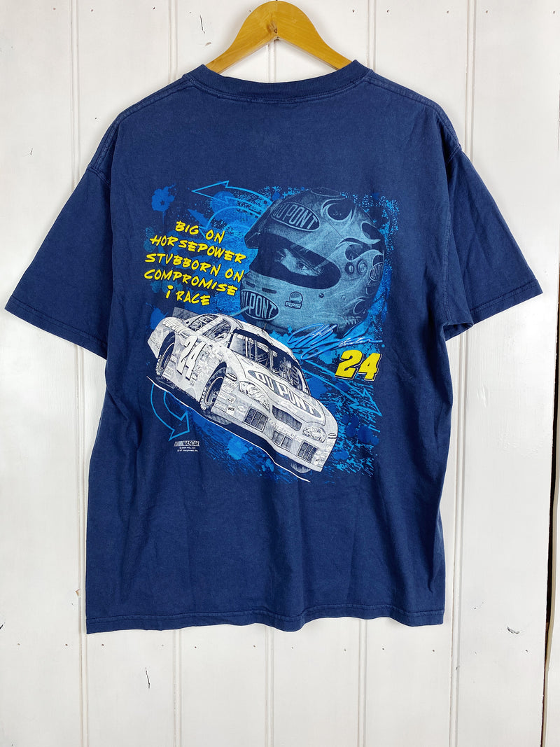Vintage Nascar - Chase Jeff Gordon Navy Tee - Large