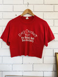 Vintage Tourist - Davy Crockett Red Cropped Tee - Small