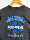 Vintage Harley - Vegas Black Tee - Small