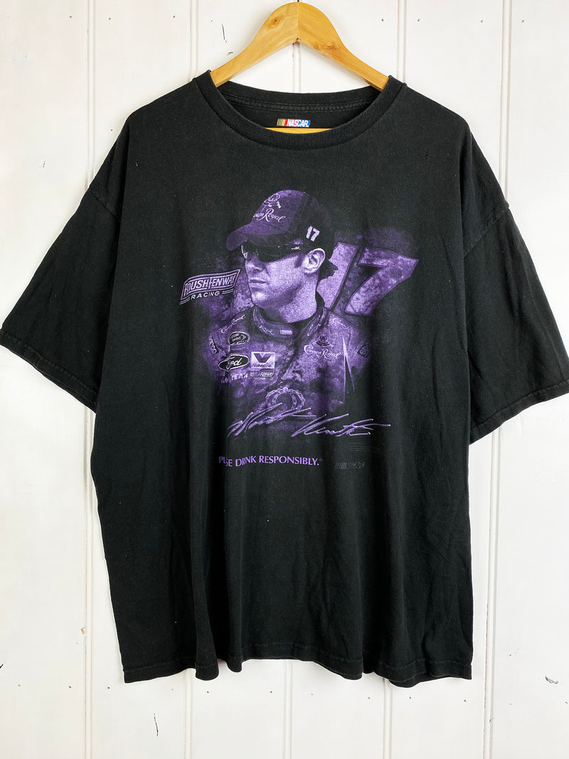 Preloved Nascar - Matt 17 Black Tee - 2XLarge
