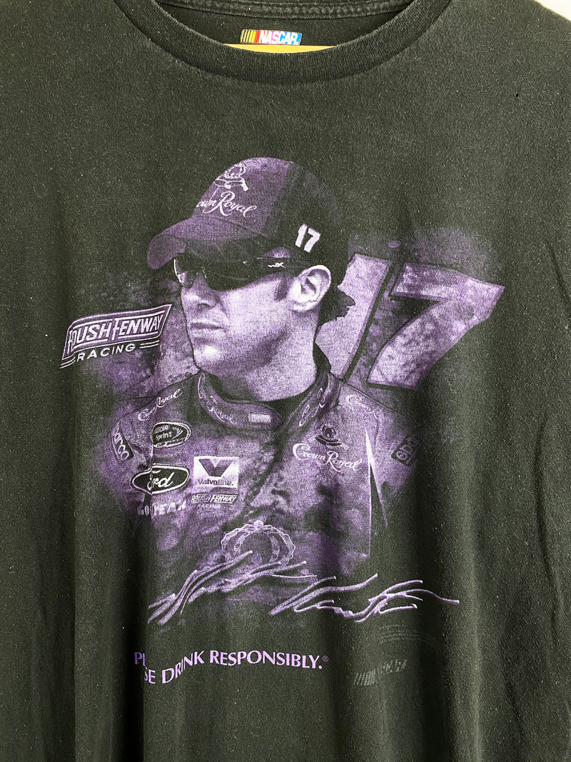 Preloved Nascar - Matt 17 Black Tee - 2XLarge