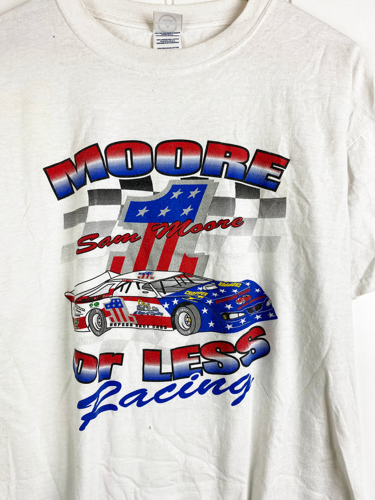 Vintage Racing - Sam Moore White Tee - Large