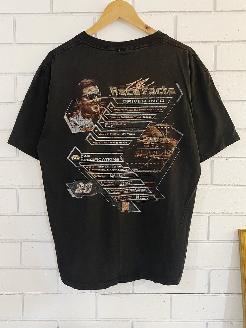 Vintage Nascar - Tony Stewart Faded Black Tee - Large