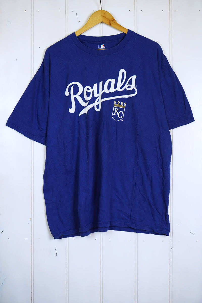 Vintage Kansas City Royals T Shirt Tee Trench Made USA Size 