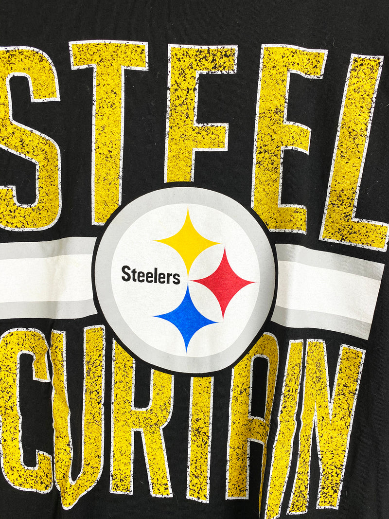 Preloved Sports - Steel Curtain Black Tee - Medium