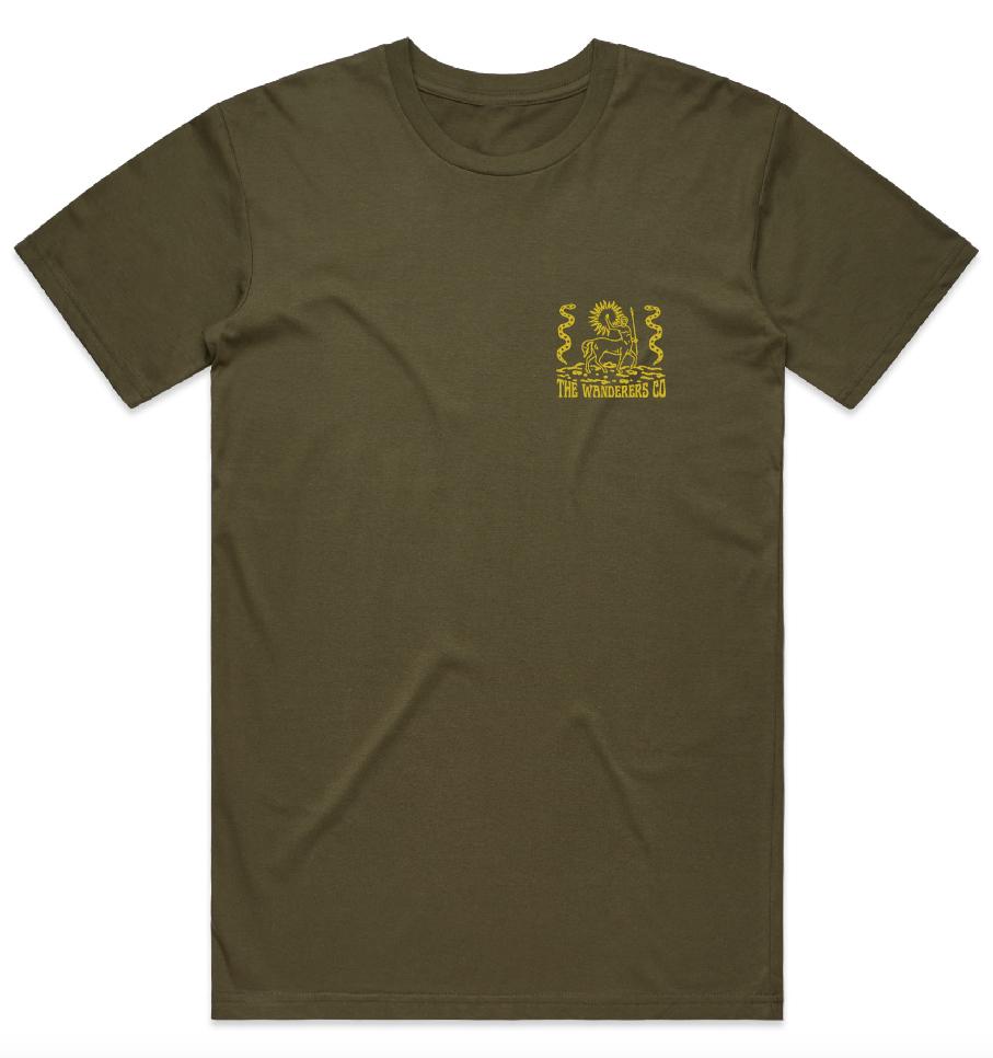 Surf Trip T-Shirt - Army Green