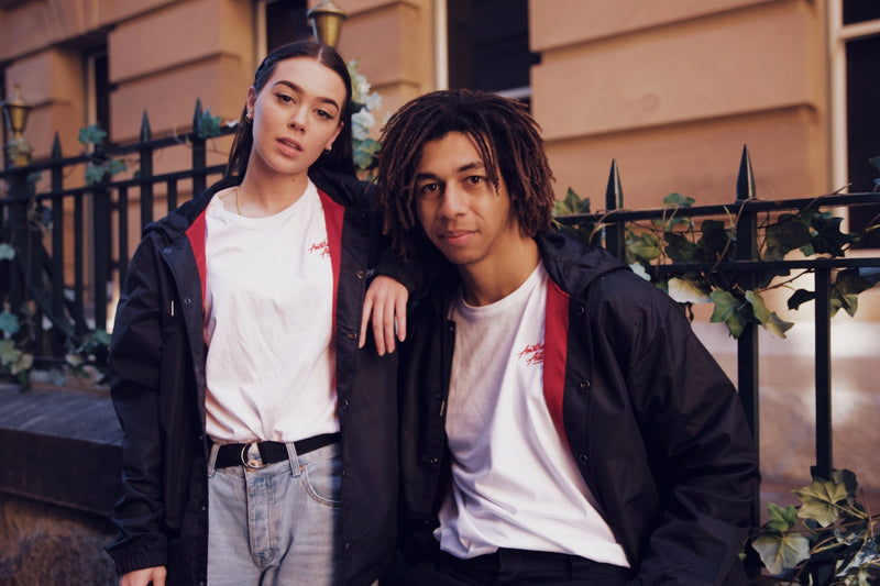 Another Autumn Clothing Co - Another Autumn 'Simple - White' T-Shirt - T-Shirt - Stock & Supply Stores