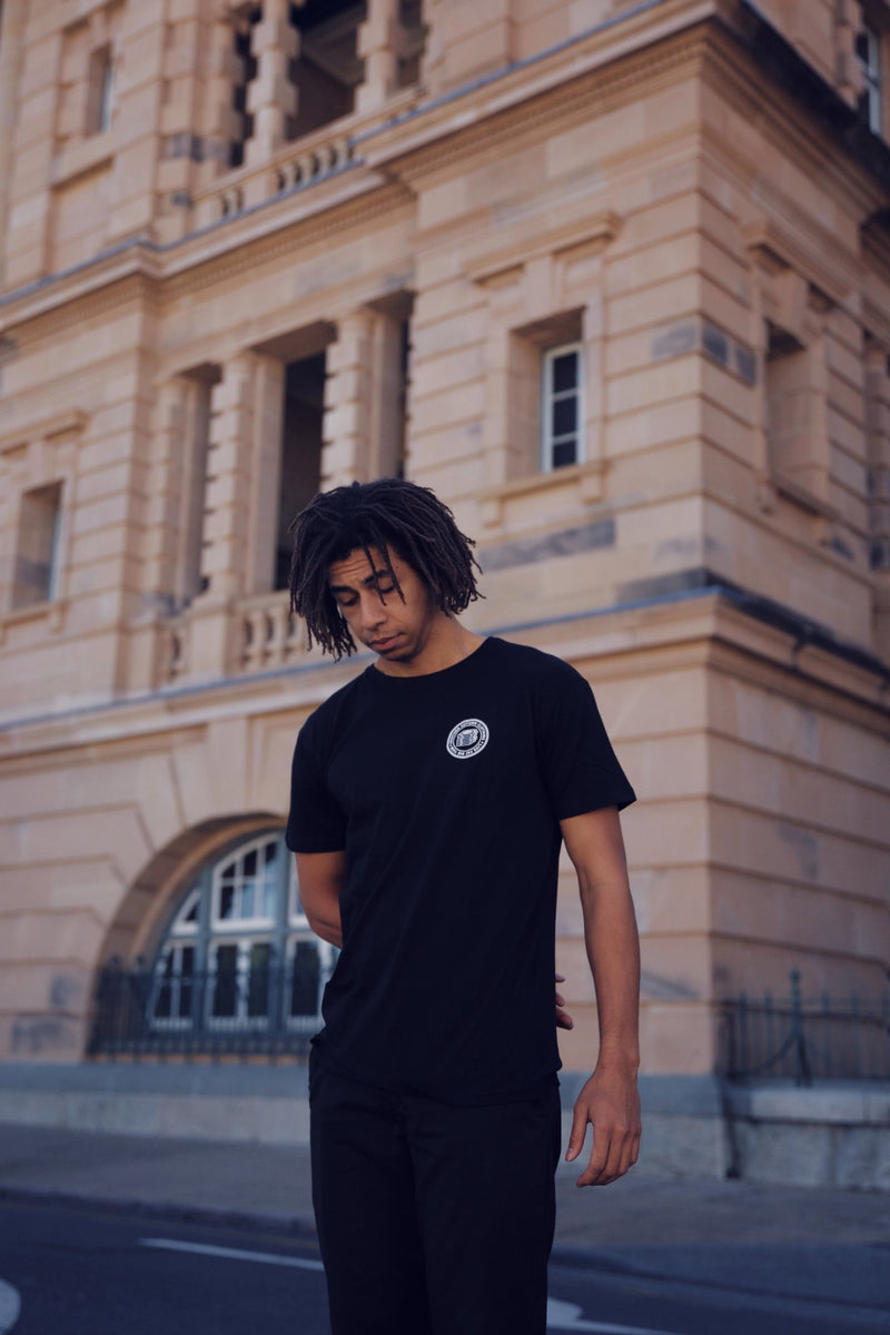 Another Autumn Clothing Co - Another Autumn 'Slice - Black' T-Shirt - T-Shirt - Stock & Supply Stores