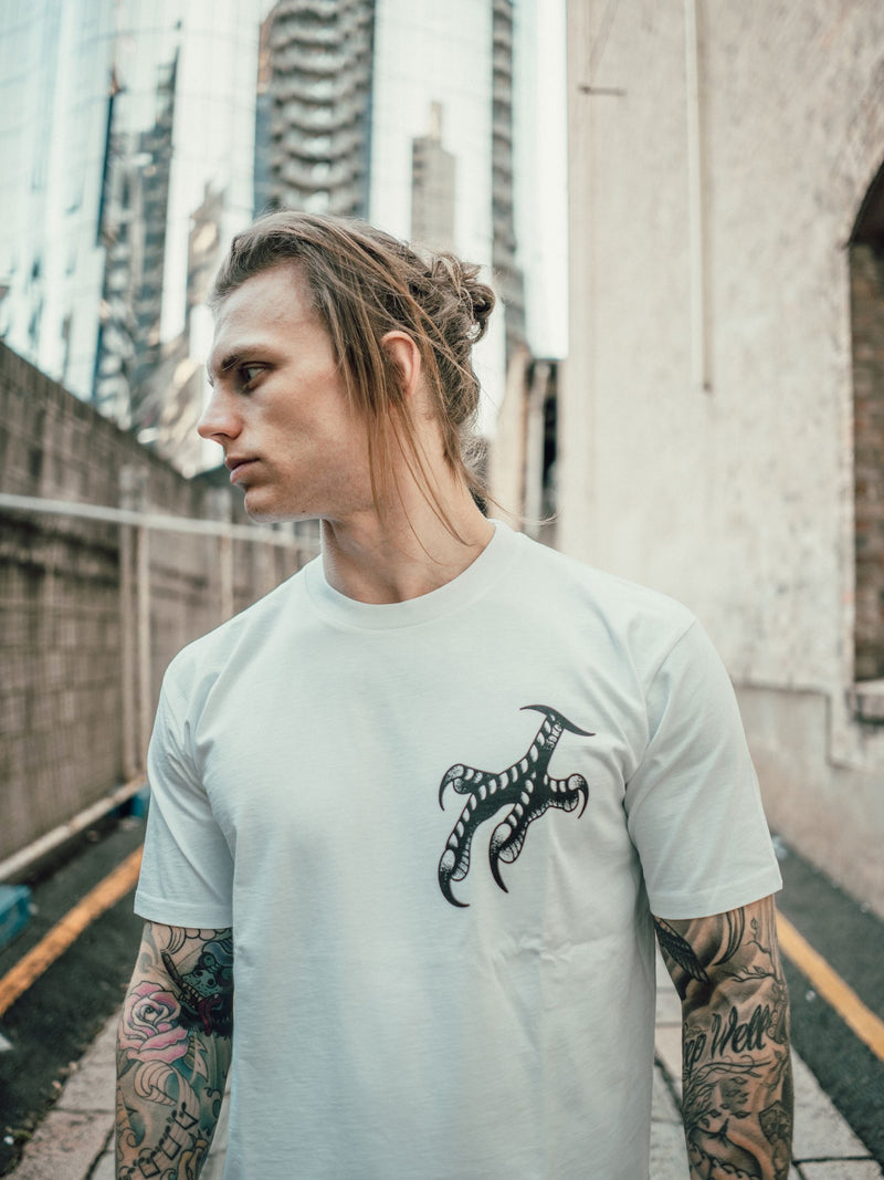 Bolderlines Apparel - Bolderlines Apparel 'Bird of Prey - White' Tee - T-Shirt - Stock & Supply Stores