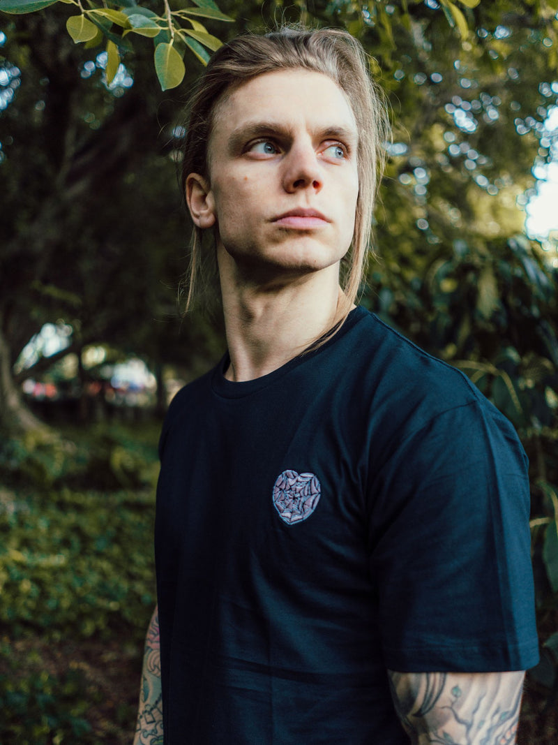 Bolderlines Apparel - Bolderlines Apparel 'Caught in a Web - Navy' Tee - T-Shirt - Stock & Supply Stores