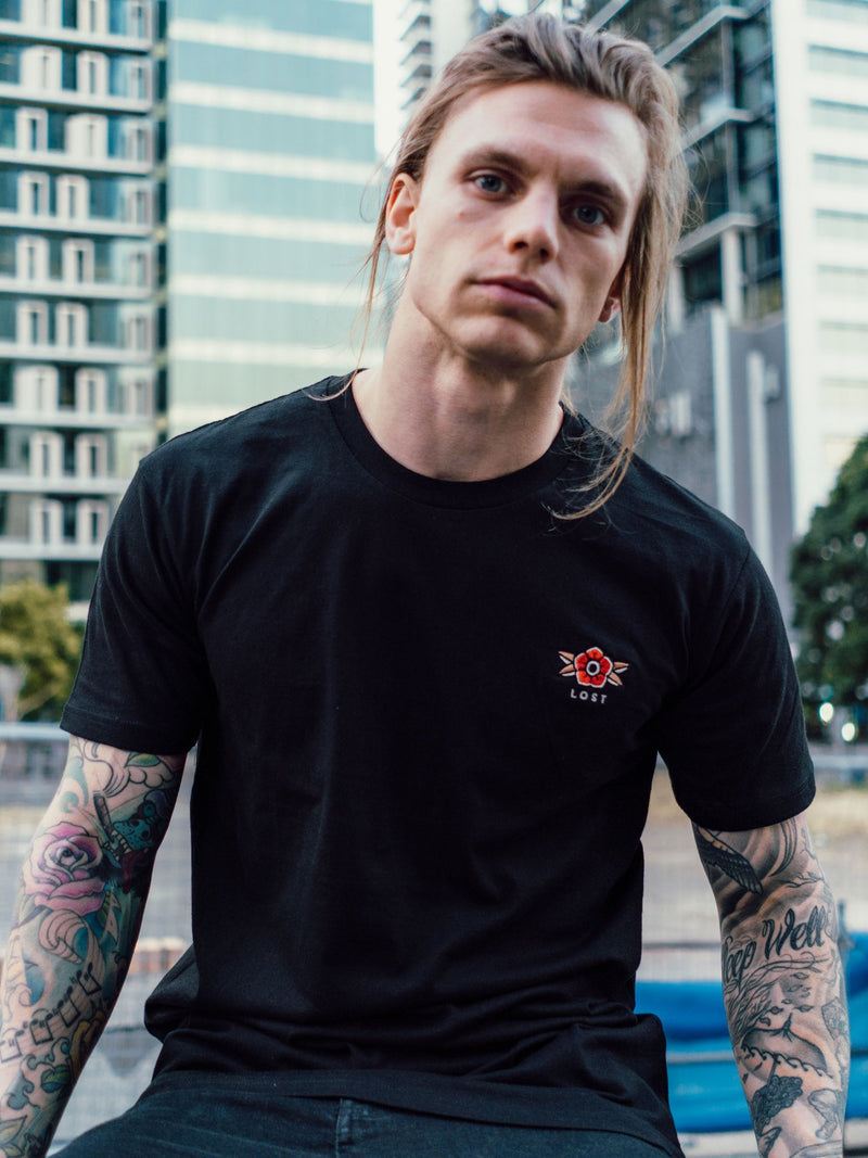 Bolderlines Apparel - Bolderlines Apparel 'Lost - Black' Tee - T-Shirt - Stock & Supply Stores