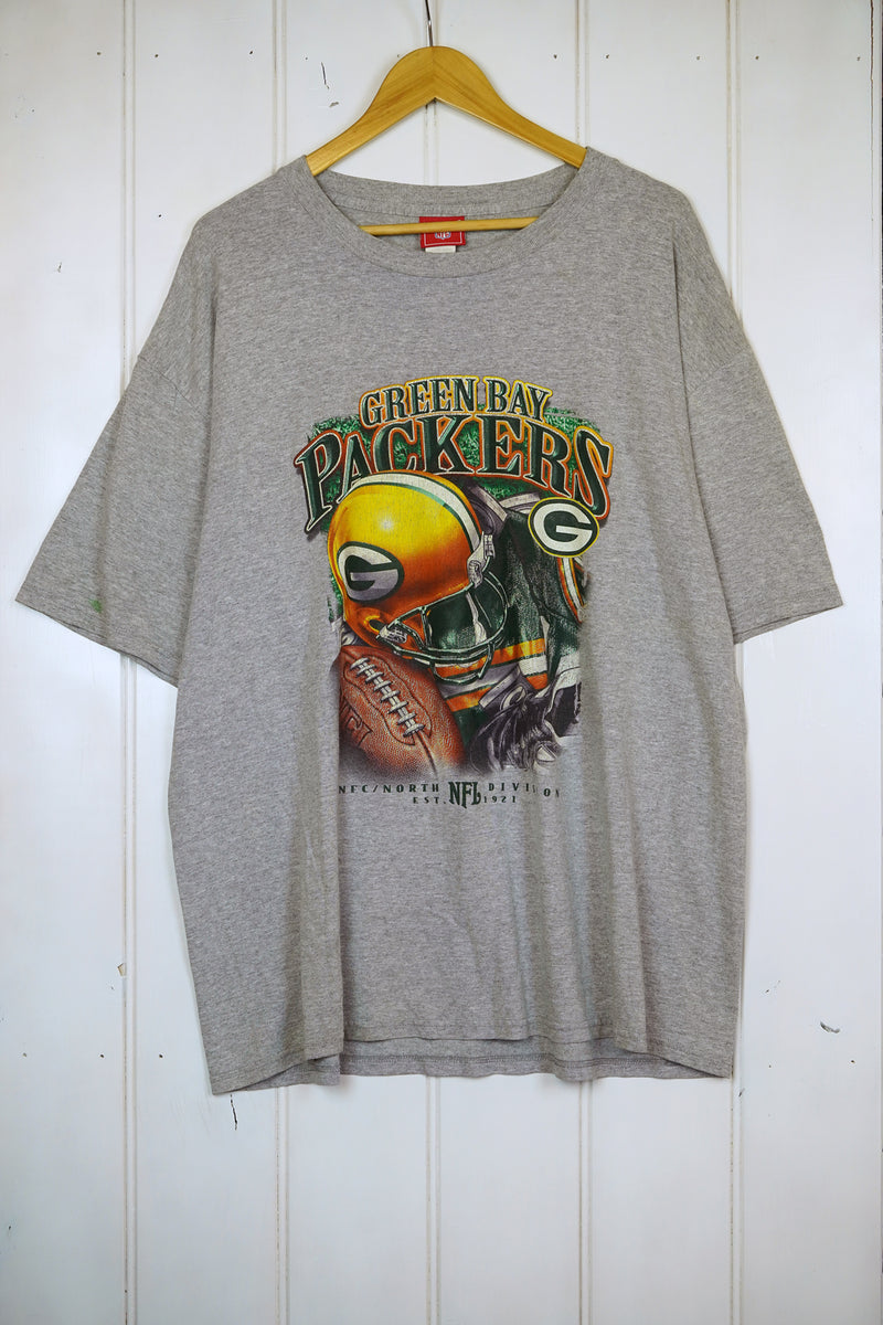 Vintage Sports - Packers Helmet Tee - XLarge