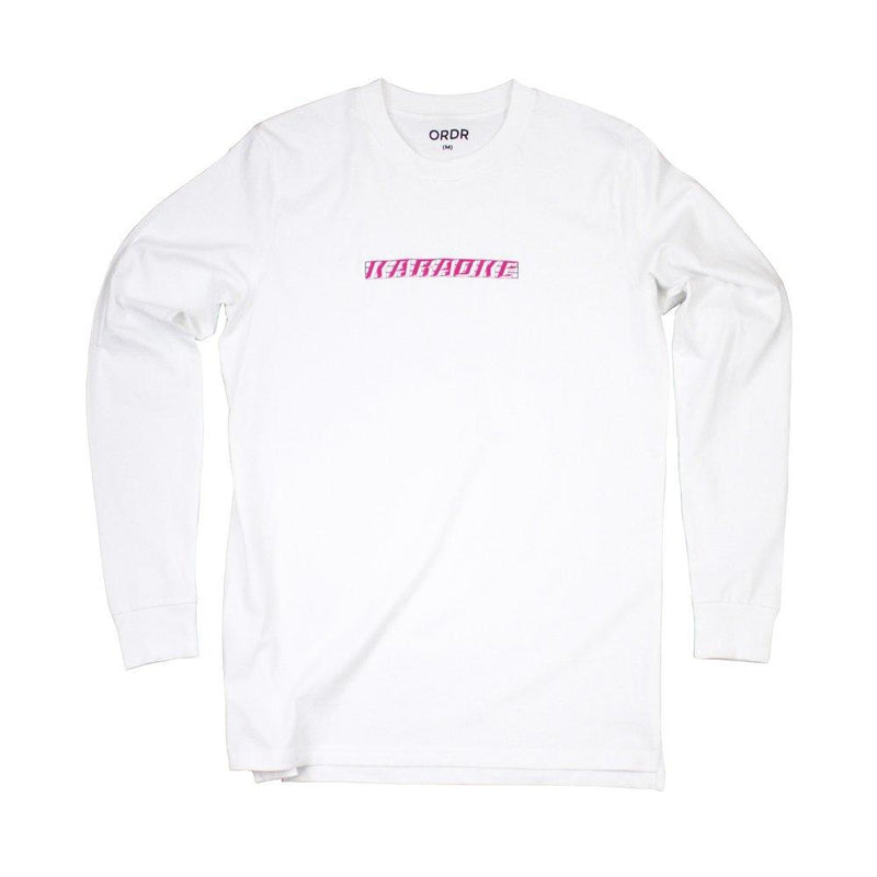 Ordr Co 'Karaoke - White' Longsleeve Tee