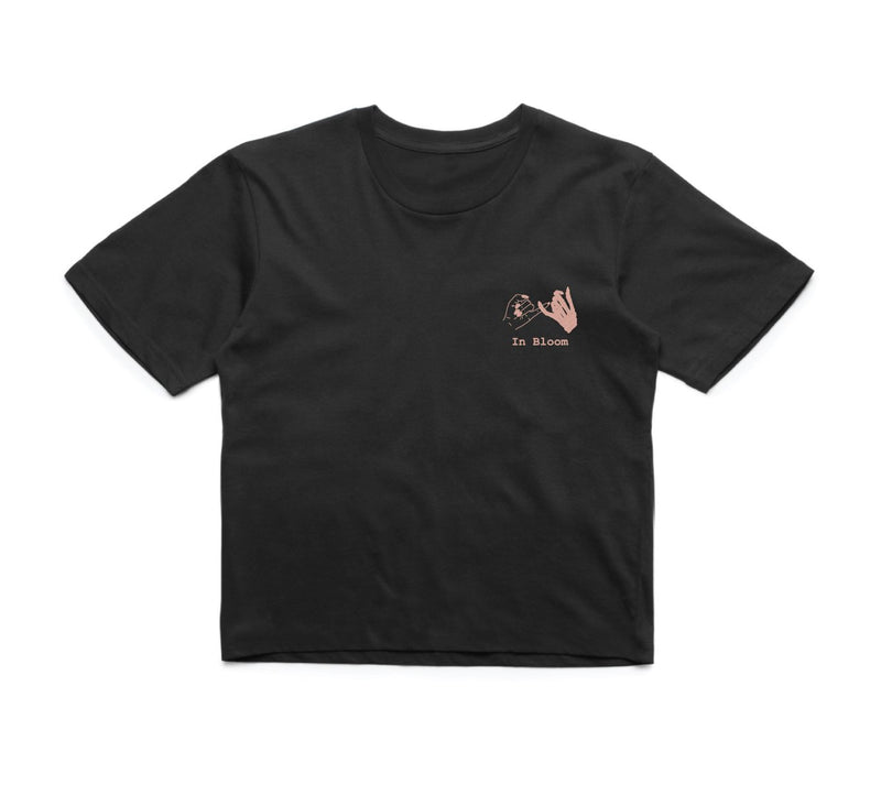 In Bloom - In Bloom 'Reaper - Black' Crop - Women's Top - Stock & Supply Stores