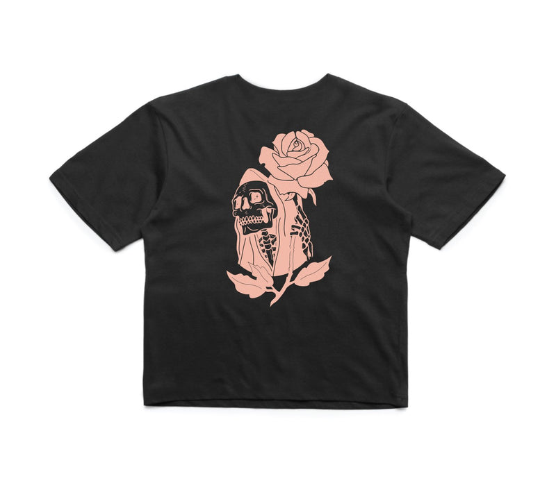 In Bloom - In Bloom 'Reaper - Black' Crop - Women's Top - Stock & Supply Stores