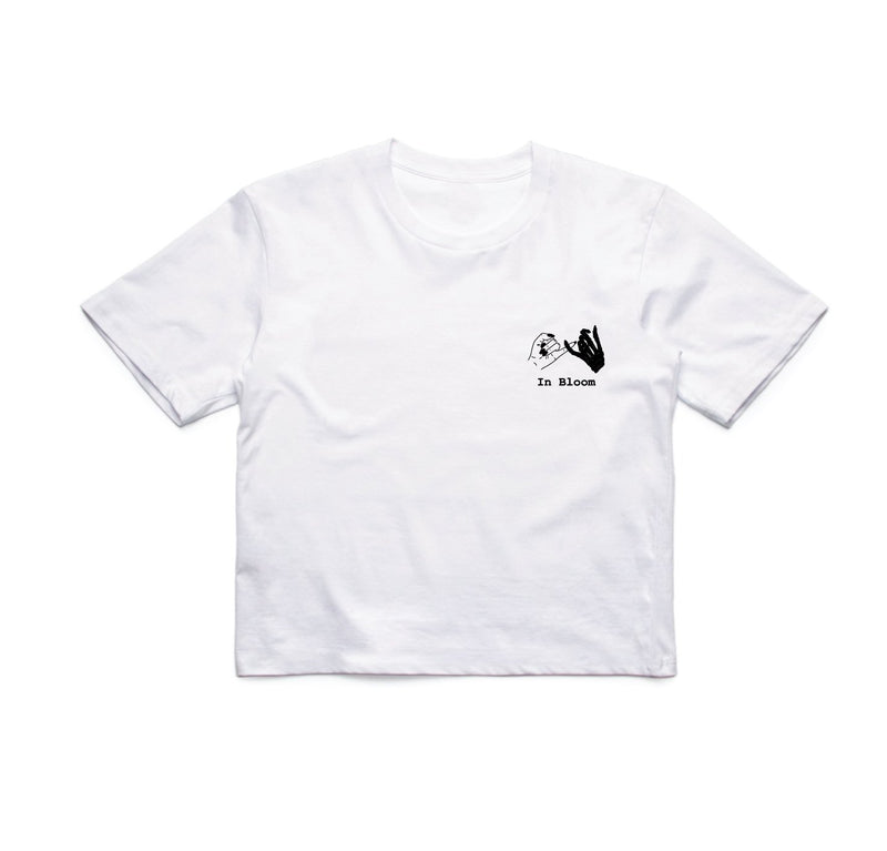 In Bloom - In Bloom 'Reaper - White' Crop - Women's Top - Stock & Supply Stores