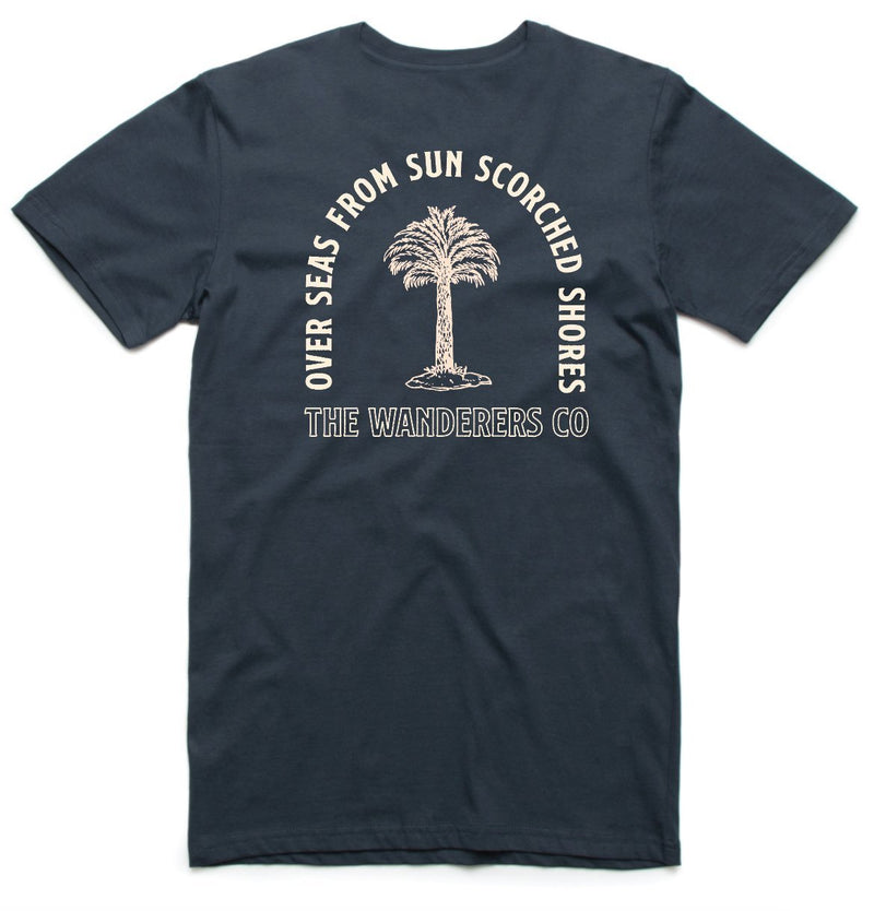 Sun Scorched - Navy Tee